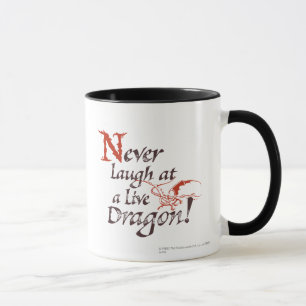 SMAUG™ - Never Laugh At A Live Dragon Tasse