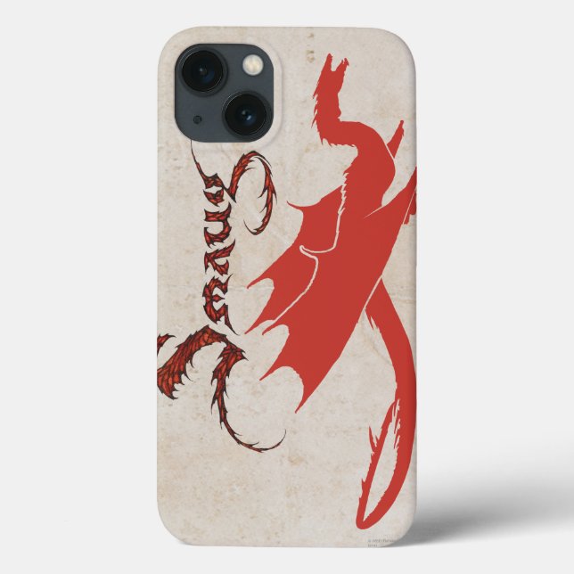 SMAUG™ Silhouette und Name Case-Mate iPhone Hülle (Rückseite)