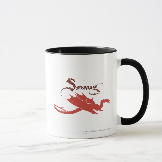 SMAUG™ Silhouette und Name Tasse (Rechts)