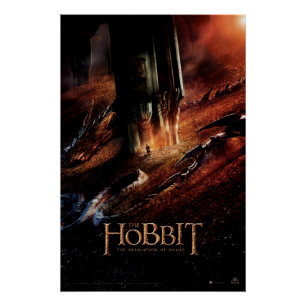 SMAUG™ umkreist BILBO BAGGINS™ Poster