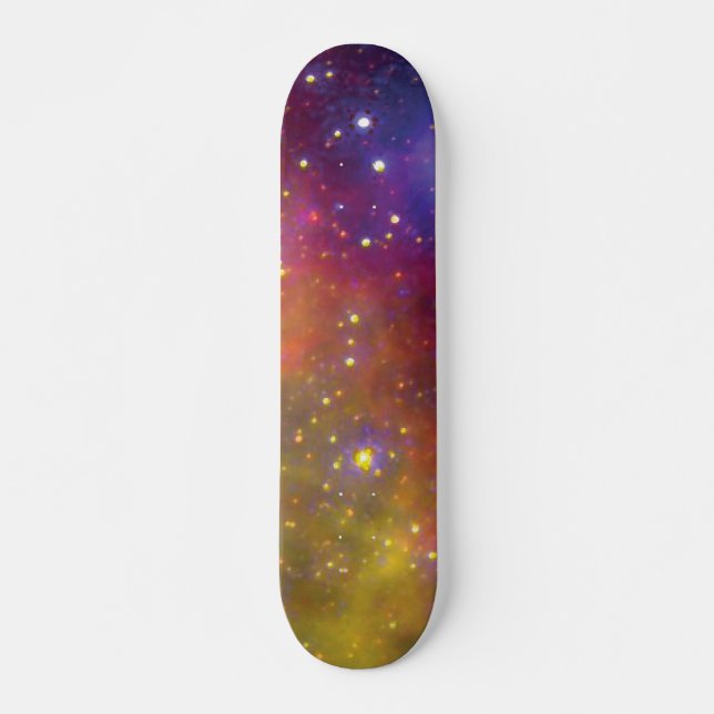 SMC WR7 Binary Star Nebula - Hubble Space Foto Skateboard (Vorne)