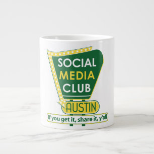 SMCAustin riesige Kaffee-Tasse Jumbo-Tasse