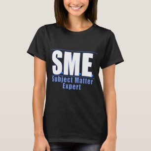 SME-LOGO-THEMA-EXPERTE WHITE/BLUE T-Shirt