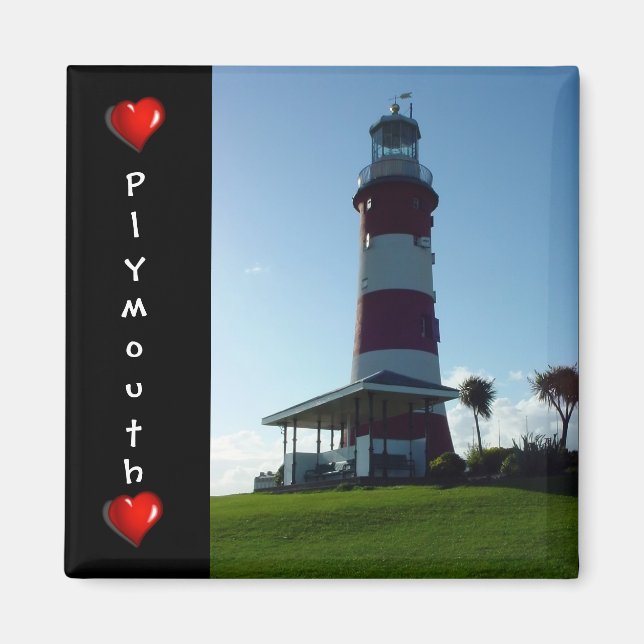 Smeaton Tower, Plymouth Hoe Magnet (Vorne)