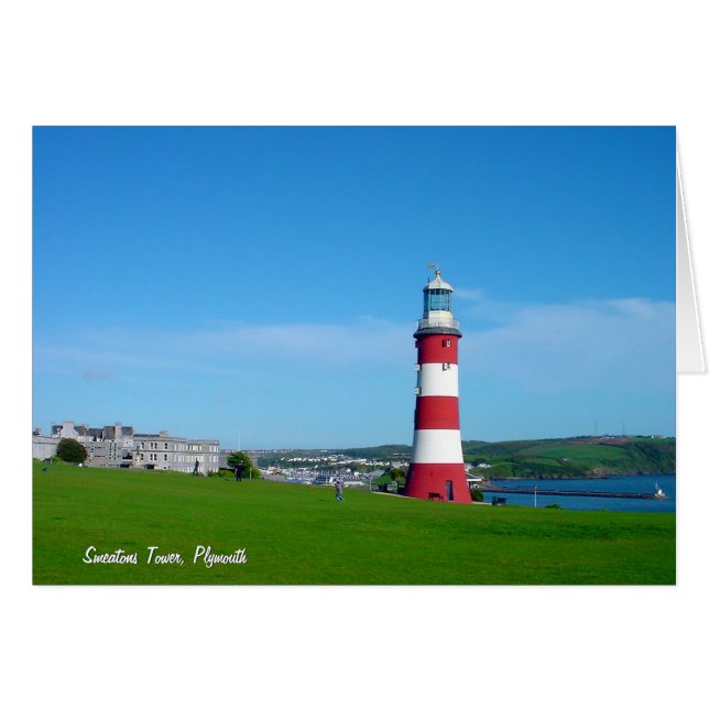 Smeatons Turm, Plymouth-Hacke (Vorderseite (Horizontal))