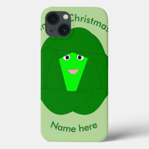 Smelly Christmas Brussels Sprout iPad Case