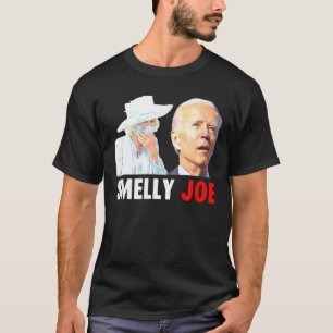 Smelly Joe Biden Camilla Funny Furz T-Shirt