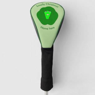 Smely Christmas Brussels Sprout Golf Driver Cover Headcover