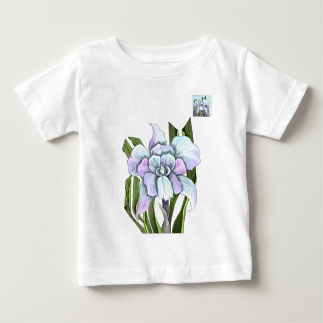 Smeraldo Blume Baby T-shirt (Vorderseite)