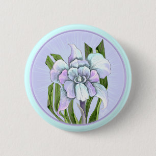 Smeraldo-Blume Button