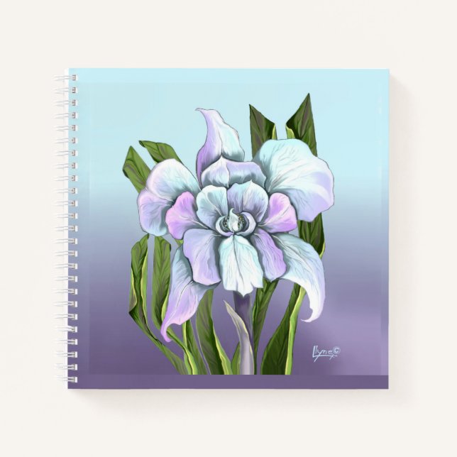 Smeraldo Blume Carnet Notebook Notizbuch (Vorderseite)