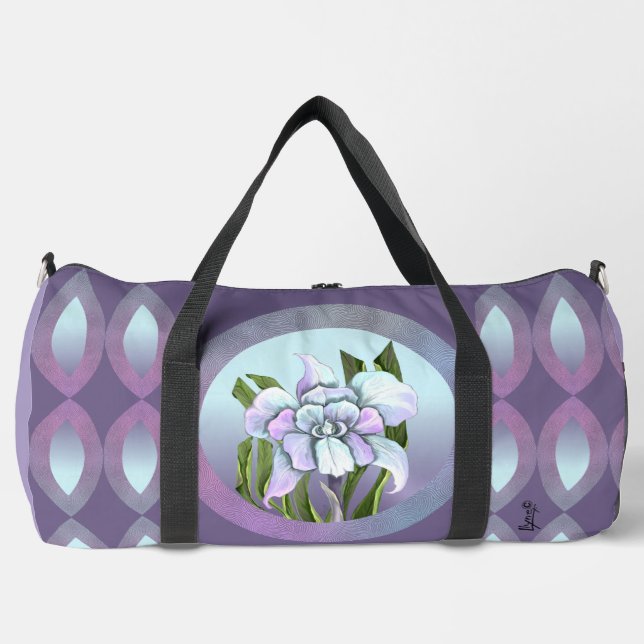 Smeraldo Blume Duffle Bag (Vorderseite)