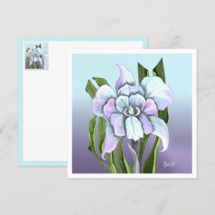 Smeraldo-Blume-Flachkarte