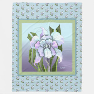 Smeraldo Blume Fleece Blanket