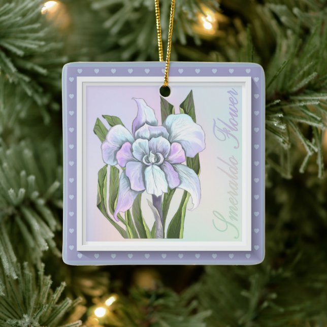 Smeraldo Blume Keramikornament (Baum)