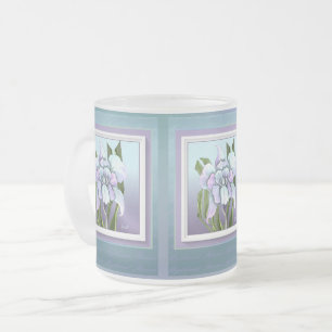 Smeraldo Blume mattierter Kaffee Tasse