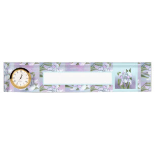 Smeraldo Blume Namensplakette