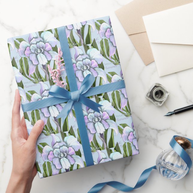 Smeraldo Blume Packpapier (Schenken)