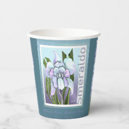 Smeraldo Blume Paper Cups Pappbecher