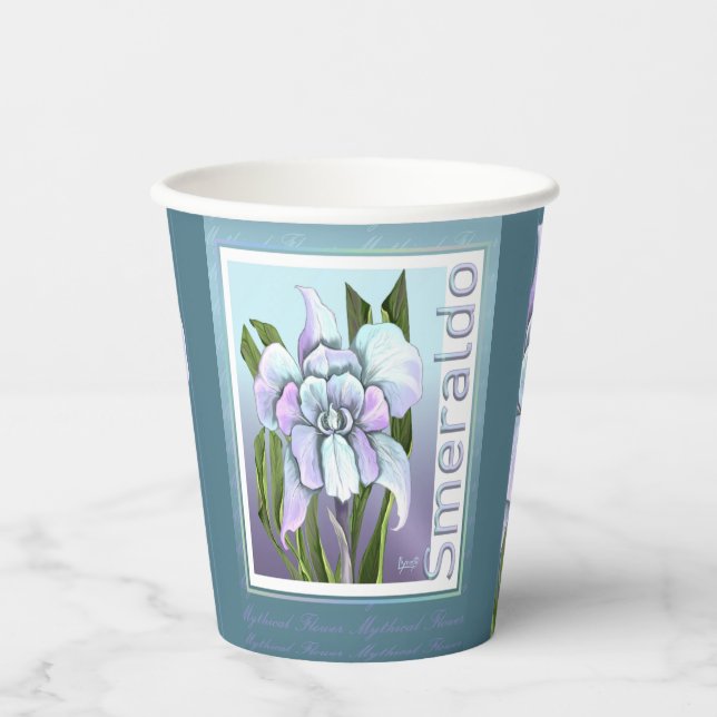 Smeraldo Blume Paper Cups Pappbecher (Vorderseite)
