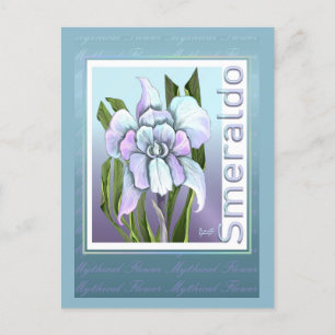 Smeraldo Blume Postkarte