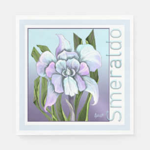 Smeraldo Blume Serviette