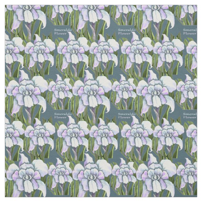 Smeraldo Blume Stoff (Muster)