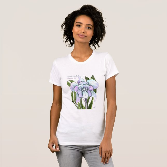 Smeraldo Blume T-Shirt (Vorne ganz)