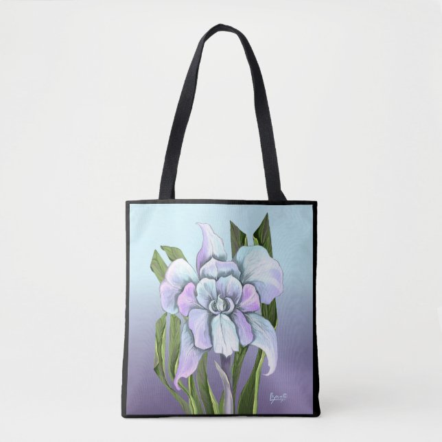 Smeraldo Blume Tote Tasche (Vorderseite)
