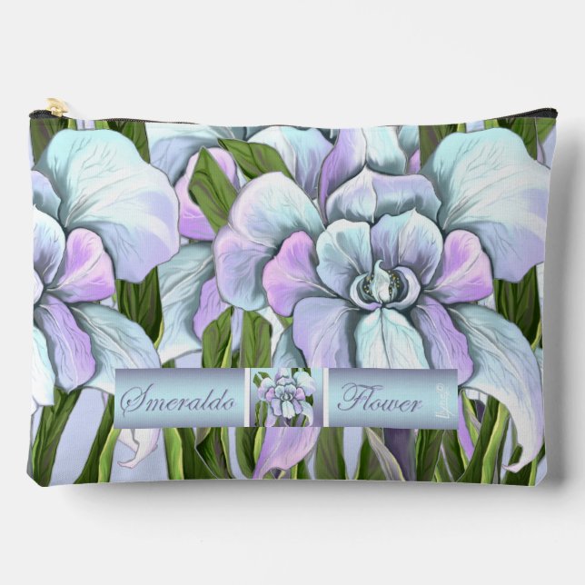 Smeraldo Blume Zubehörtasche (Vorderseite)