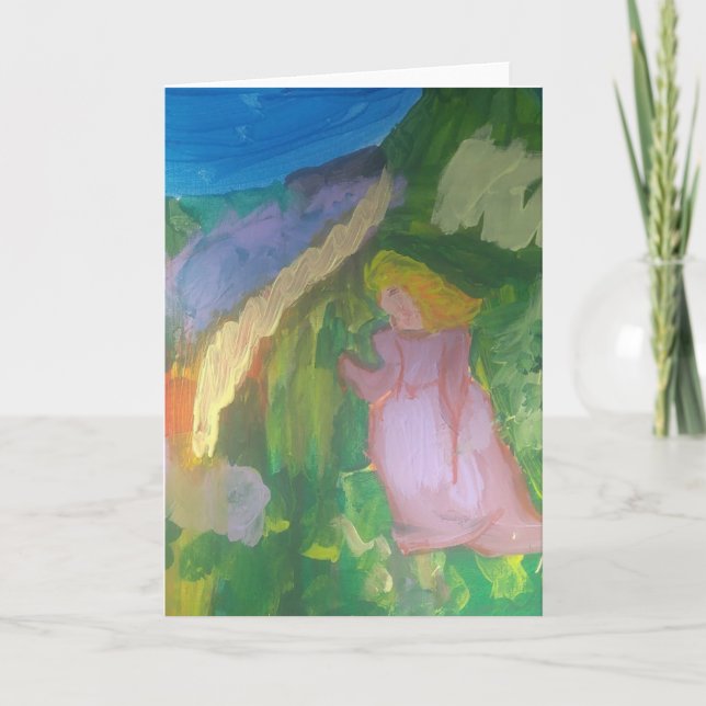 Smeraldo Galerie" Mademoiselle Gachet im Garten Karte (Vorderseite)