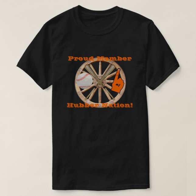Smethport Hubber Nation Baseball Softball Fan DK T-Shirt (Design vorne)