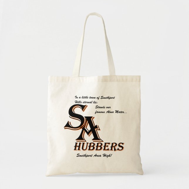 Smethport Hubbers Alma Mater Tote Bag 2 Tragetasche (Vorne)