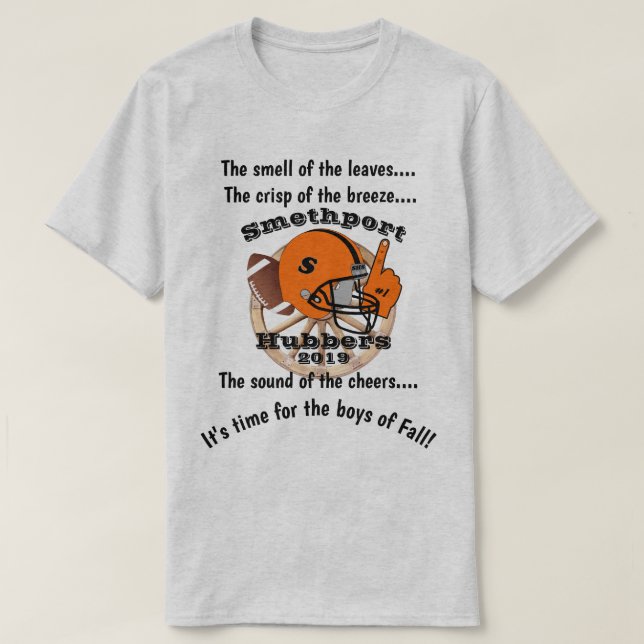 Smethport Hubbers Boys of Fall Light T-Shirt (Design vorne)