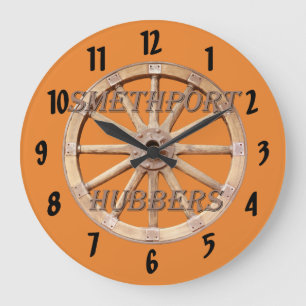 Smethport Hubbers Fan Clock Große Wanduhr