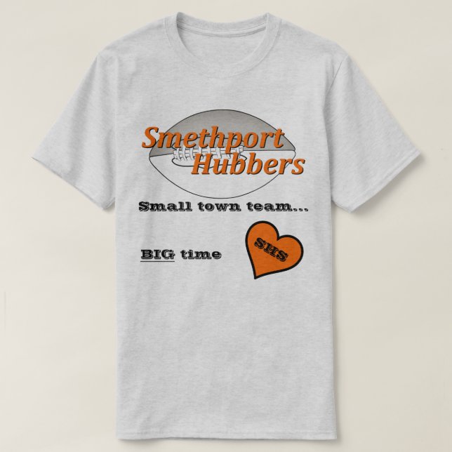 Smethport Hubbers Football Fan Shirt 4 (Design vorne)