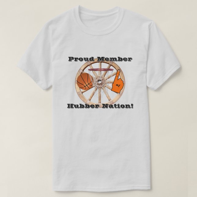 Smethport Hubbers Hubber Nation Basketball LT T-Shirt (Design vorne)