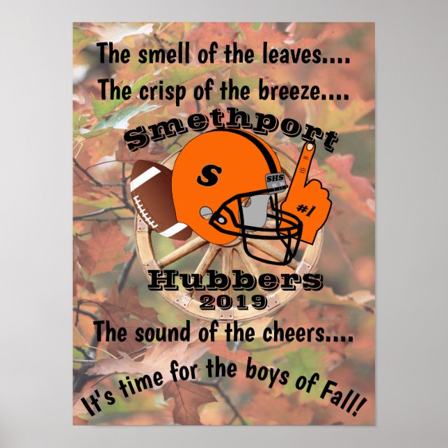 Smethport Hubbers-Jungen des Niedergangs Poster (Vorne)