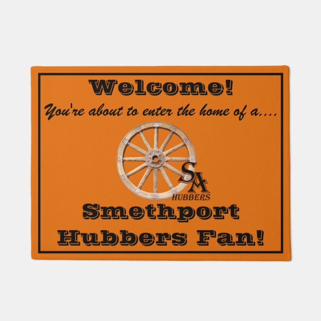 Smethport Hubbers Small Welcome Mat Fußmatte (Vorderseite)