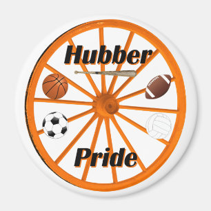 Smethport Hubbers Sportunterstützer Magnet