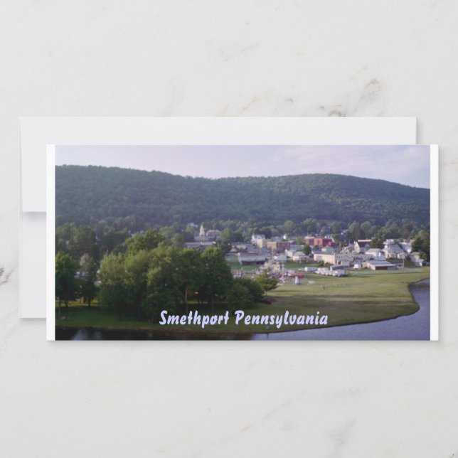 Smethport Pennsylvania Postcard (Vorderseite)