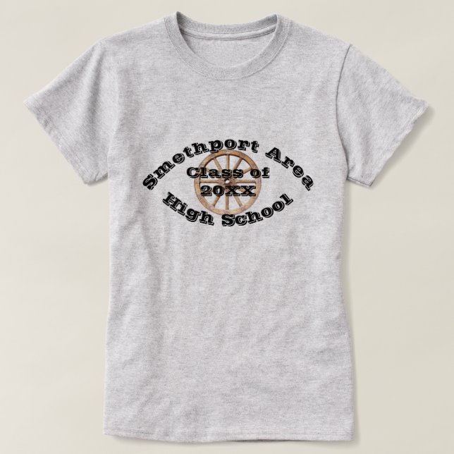 Smethport Schools Class of 20XX Alma Mater Shirt (Design vorne)