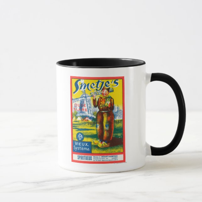 Smetjes WeinlabelEuropa Tasse (Rechts)