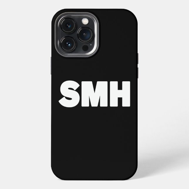 SMH | Text Slang Case-Mate iPhone-Hülle iPhone Hülle (Rückseite)