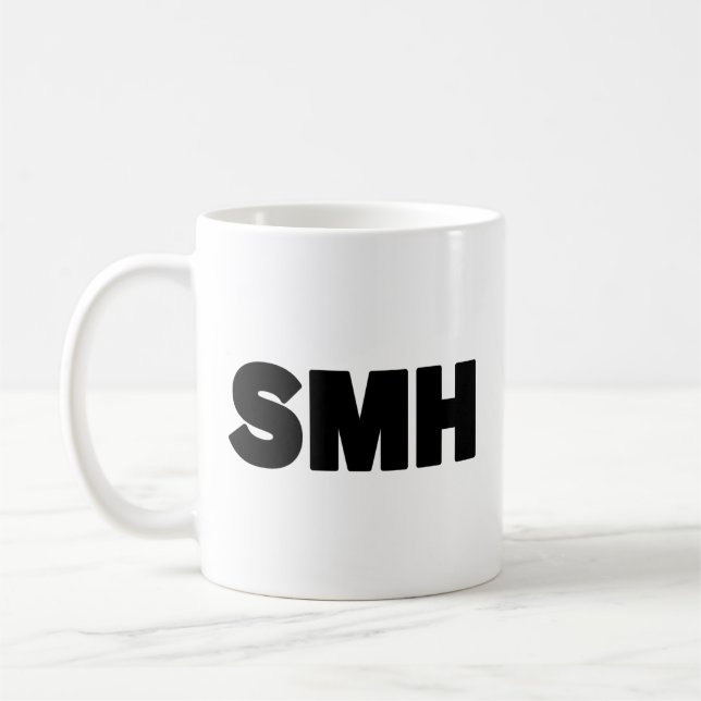 SMH | Text Slang Kaffeetasse (Links)