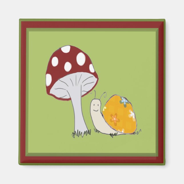 Smilch von einem Toadstool Magnet (Vorne)