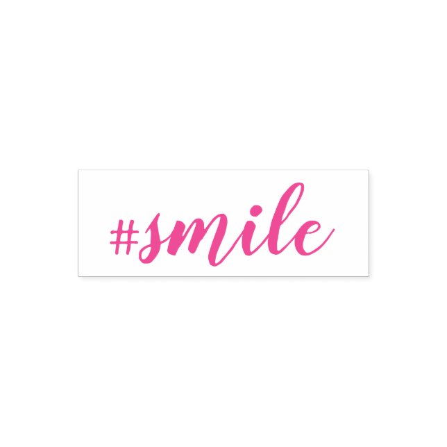 #Smile-Briefmarke Permastempel (Design)