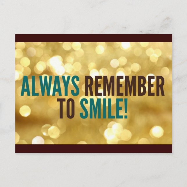 SMILE CARDS POSTKARTE (Vorderseite)
