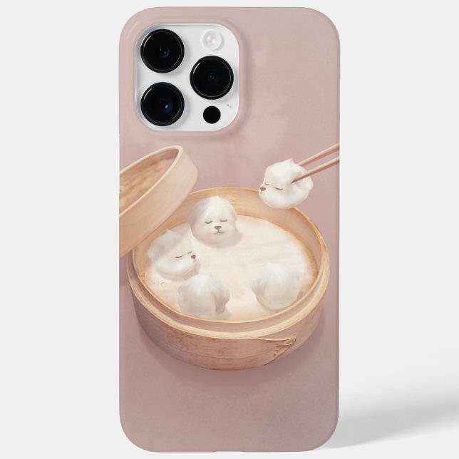 Smile Dog - Xiao Long Bao Delight Case-Mate iPhone Hülle (Rückseite)