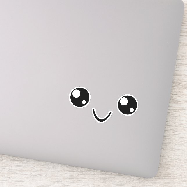 Smile Face Aufkleber (Detail)